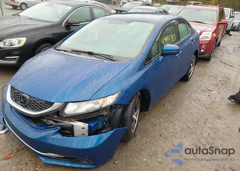 2015 Honda Civic Lx from USA, damaged, VIN 19XFB2F58FE077606